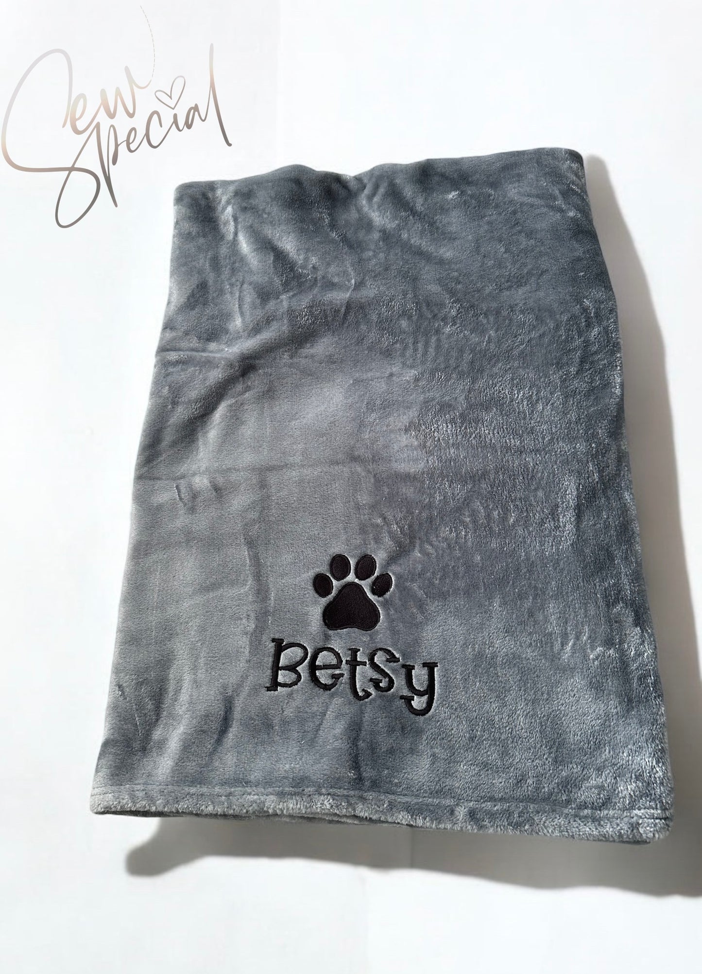 Personalised pet blanket