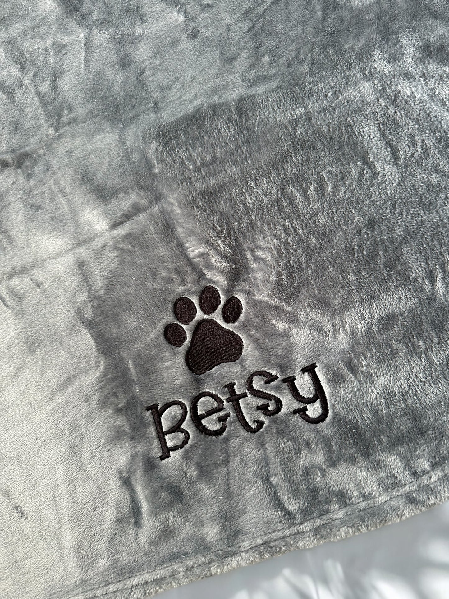 Personalised pet blanket